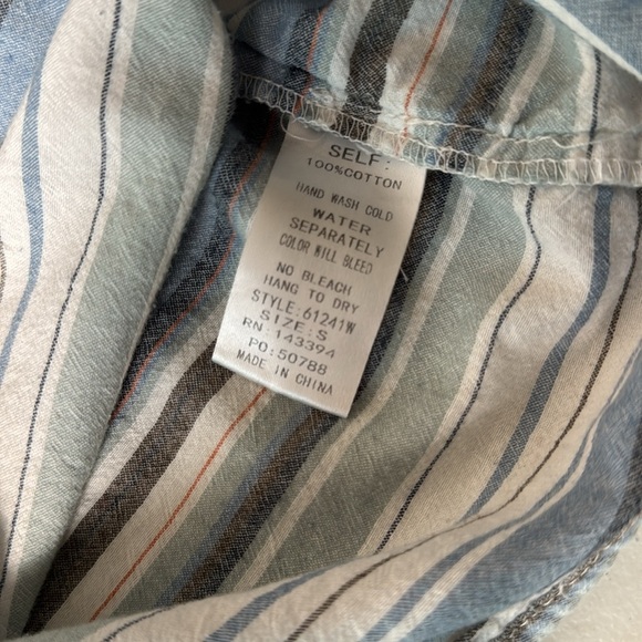 Cotton Bleu poncho style top - Picture 5 of 9